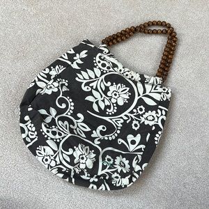 Lilu wooden strap purse